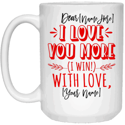 15 oz. White Mug