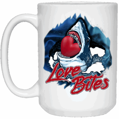 15 oz. White Mug