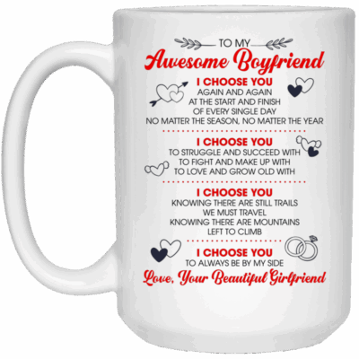 15 oz. White Mug