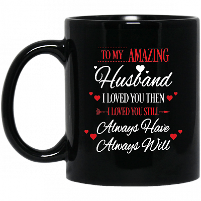 11 oz. Black Mug