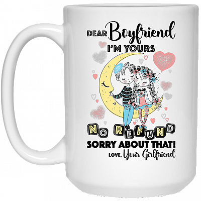 15 oz. White Mug