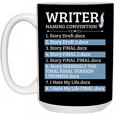 15 oz. White Mug