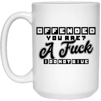 15 oz. White Mug