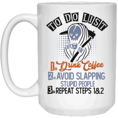 15 oz. White Mug