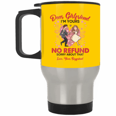 14 oz. Silver Travel Mug