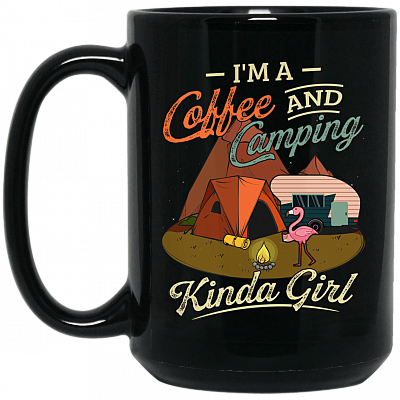 15 oz. Black Mug