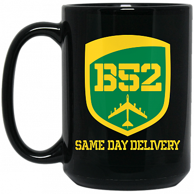 15 oz. Black Mug