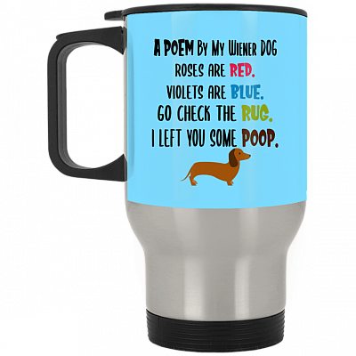 14 oz. Silver Travel Mug
