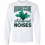 Aggressive Nirnroot Noises Funny Hoodie - Long Sleeve - Sweatshirt