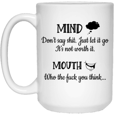 15 oz. White Mug