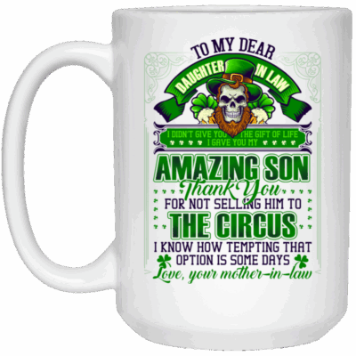 15 oz. White Mug