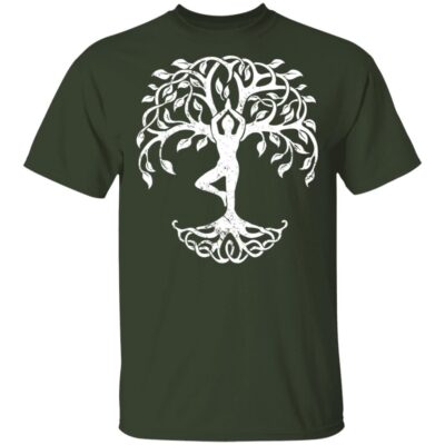 Tree Of Life Meditation Spiritual Yoga Tree T-Shirt