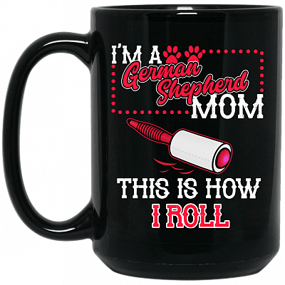 15 oz. Black Mug