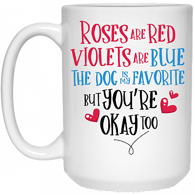15 oz. White Mug