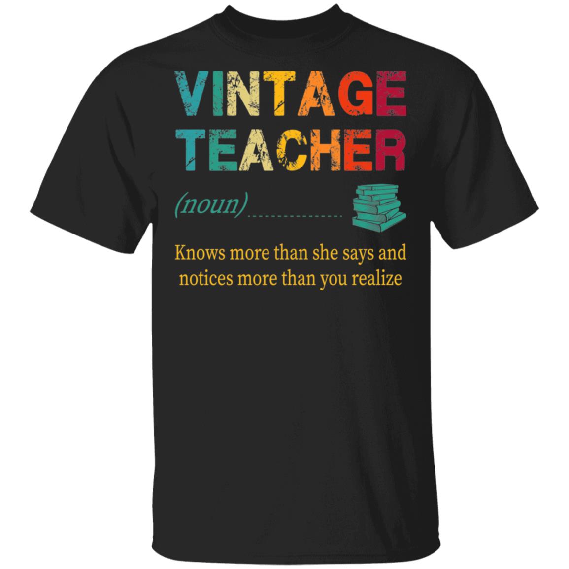 Funny Teacher Shirt Vintage Teacher TShirt Funny Teacher Shirt