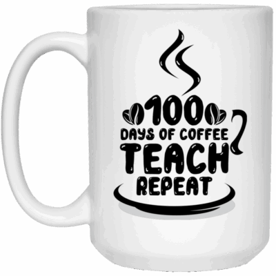 15 oz. White Mug