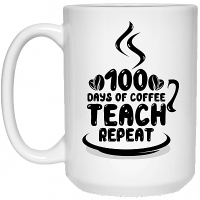 15 oz. White Mug