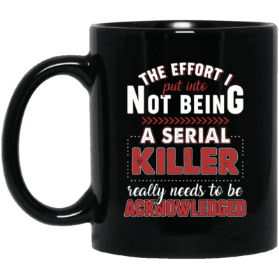 11 oz. Black Mug