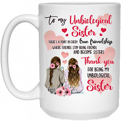 15 oz. White Mug