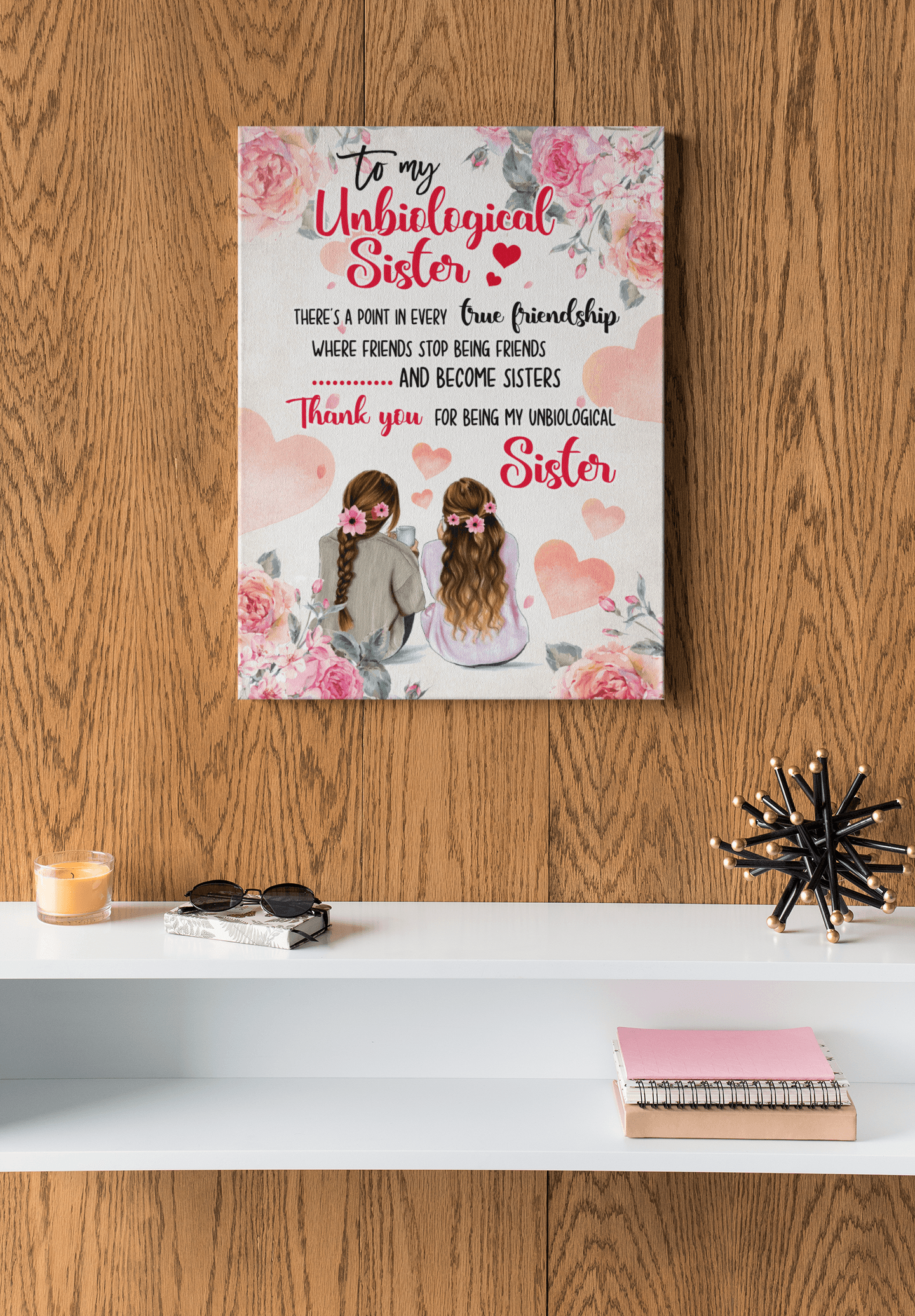 4VT. Biological Sister canvas mockup