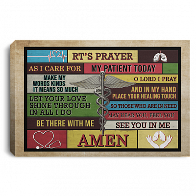 RT's Prayer Gallery Wrapped Framed Canvas Prints - Unframed Poster