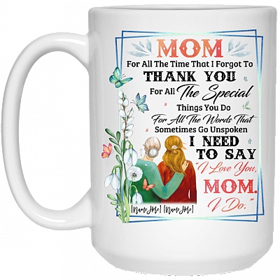 15 oz. White Mug