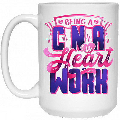 15 oz. White Mug