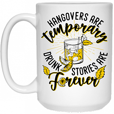 15 oz. White Mug