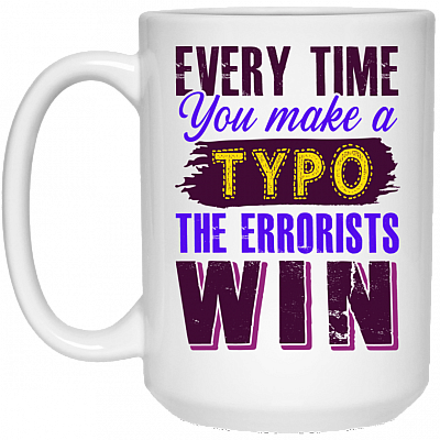 15 oz. White Mug