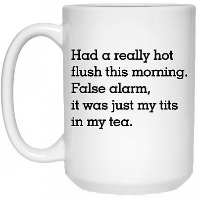 15 oz. White Mug