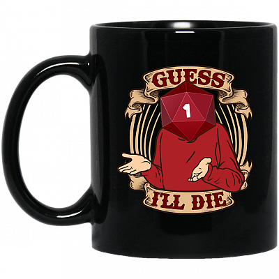 11 oz. Black Mug