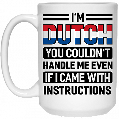 15 oz. White Mug