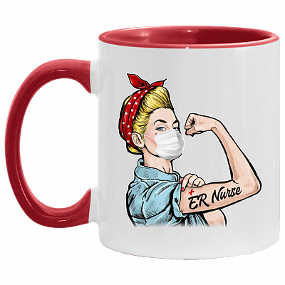 Strong Emergency Room Nurse Accent Mug