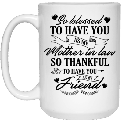 15 oz. White Mug