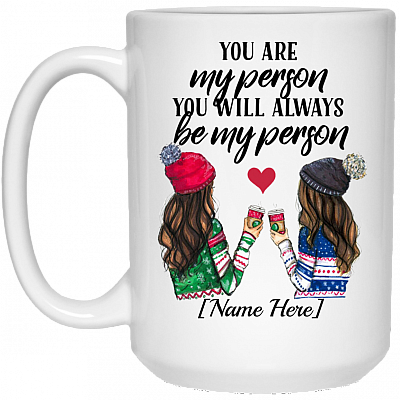 15 oz. White Mug