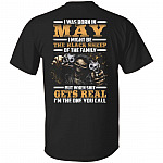 CubeBik I-Was-Born In May I Might Be The-Black-Sheep Of The Family I'm The One You Call Print On Back T-Shirt CubeBik I-Was-Born In May I Might Be The-Black-Sheep Of The Family I'm The One You Call Print On Back T-Shirt