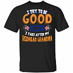CubeBik I Try To Be Good But I Take After My Redhead Grandma T-Shirt - Youth Tee