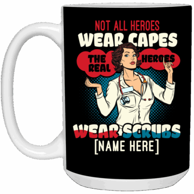 15 oz. White Mug