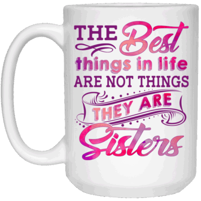 15 oz. White Mug