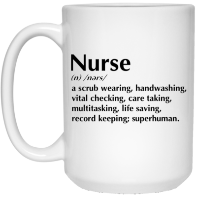 15 oz. White Mug