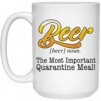 15 oz. White Mug