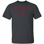 Finit HIC Deo God Ends Here Nun T-Shirt - The Upside Down Cross, Dark Heather, Unisex T-Shirt Finit HIC Deo God Ends Here Nun T-Shirt - The Upside Down Cross, Dark Heather, Unisex T-Shirt