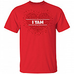 I Yam Couples - She's My Sweet Potato T-Shirt - Love You Forever Tee, Red, Unisex T-Shirt
