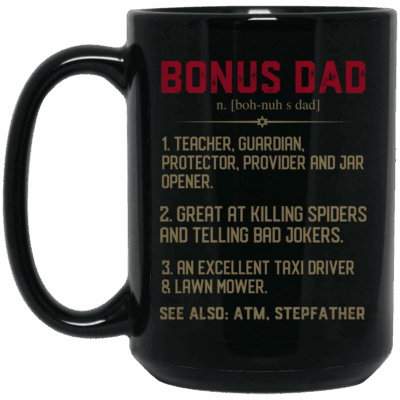 15 oz. Black Mug
