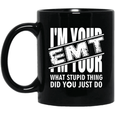 11 oz. Black Mug