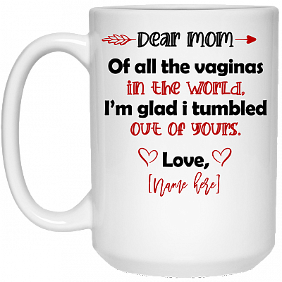 15 oz. White Mug