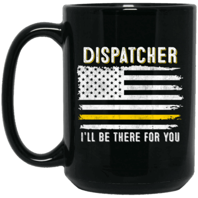 15 oz. Black Mug