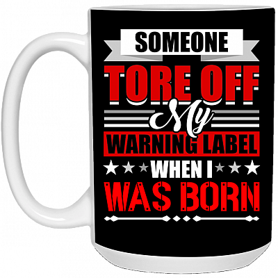 15 oz. White Mug