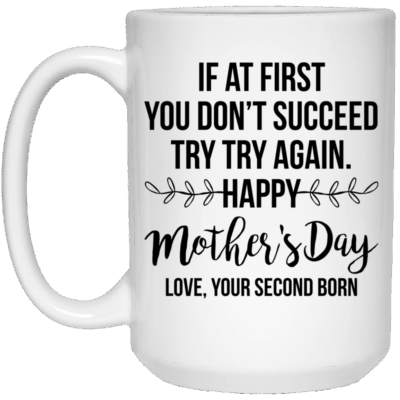 15 oz. White Mug