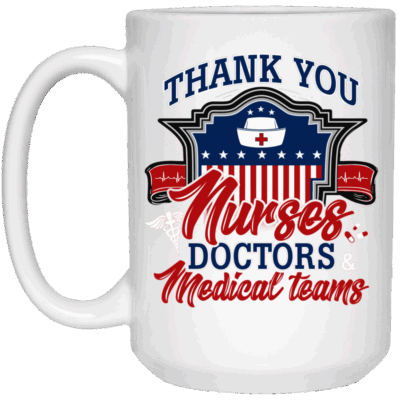 15 oz. White Mug